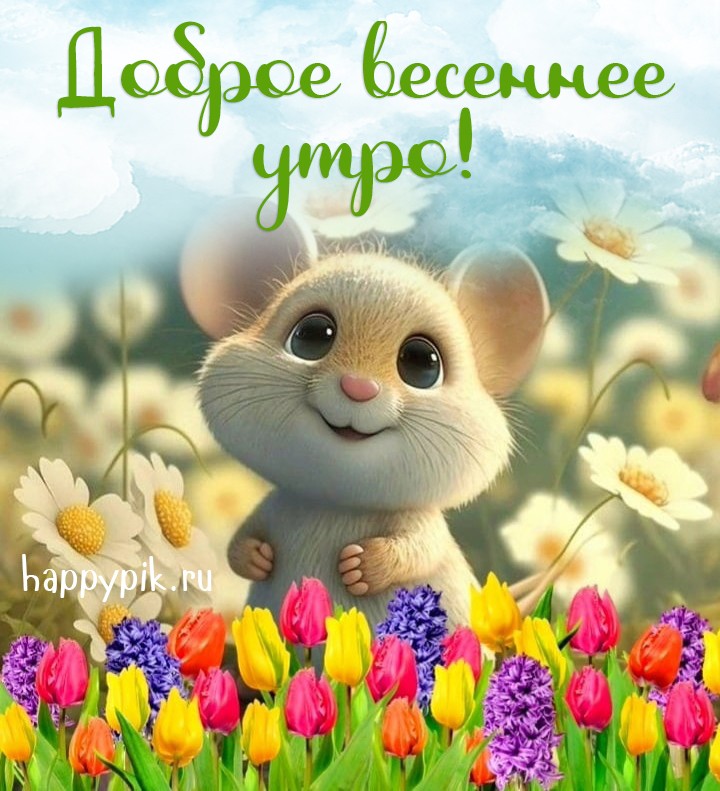Доброе весеннее утро!