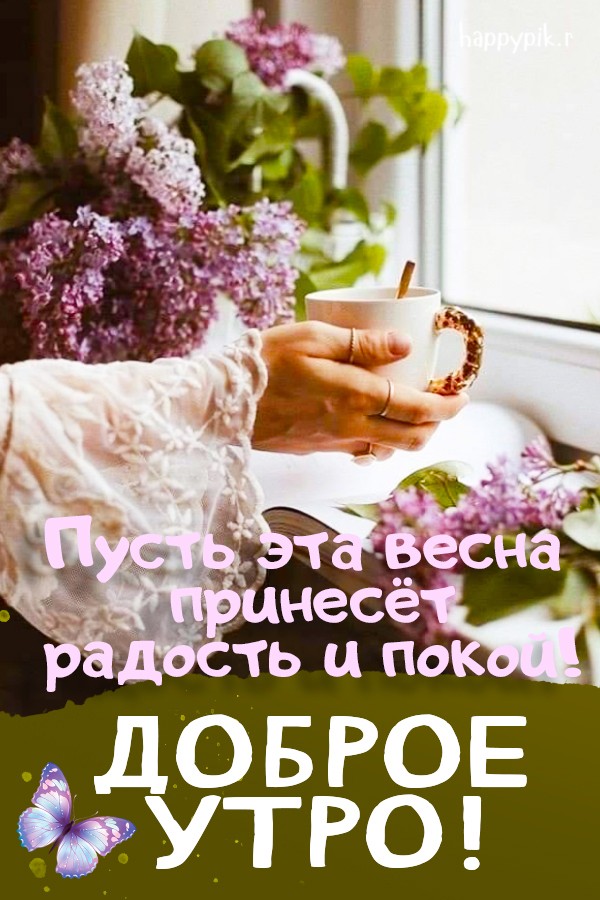 Пусть эта весна принесет радость и покой!